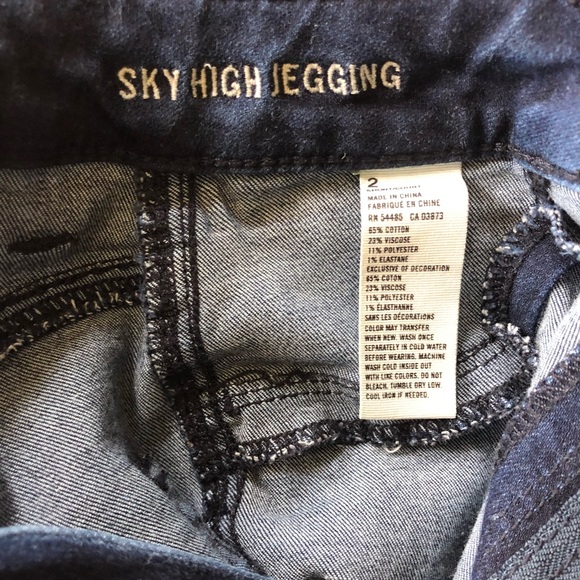 American Eagle Sky High Jeggings Size 2 Short - Picture 10 of 10